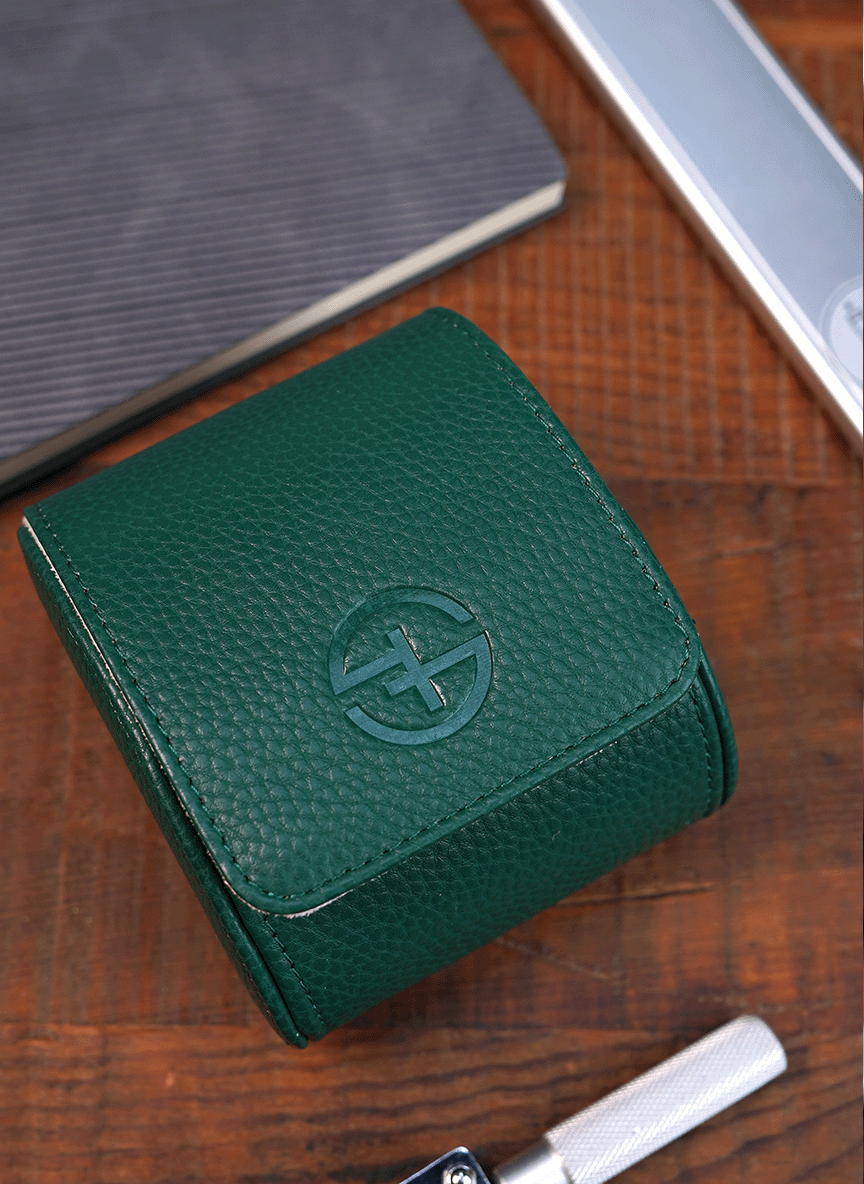 Green Watch Roll – One Watch