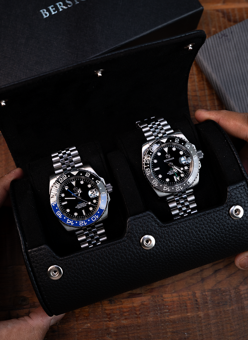 Black Watch Roll – Two Watches