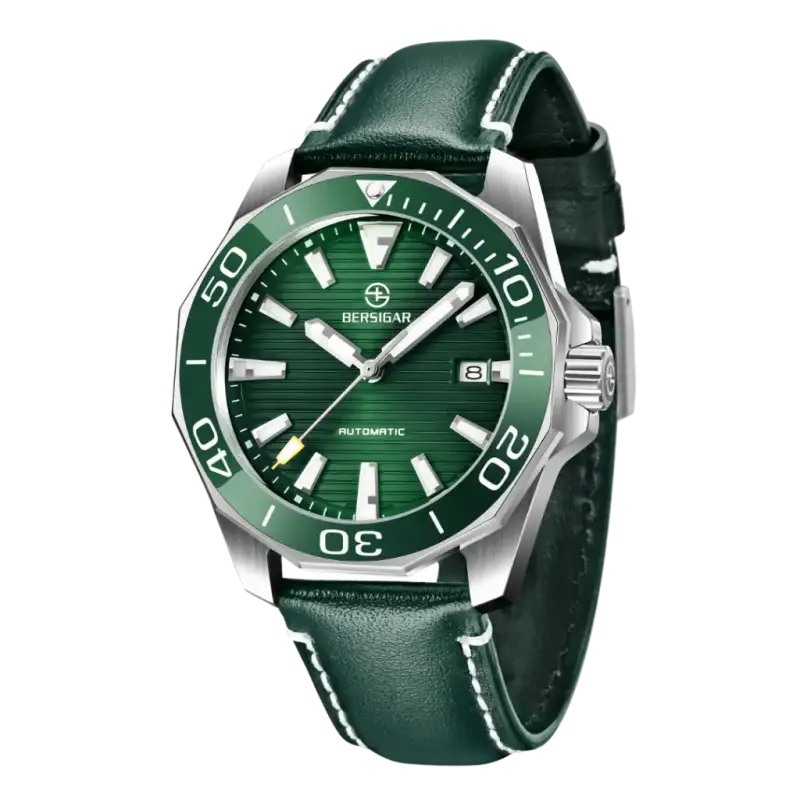 BERSIGAR TIMECRAFT 1668 GREEN STRAP - watches