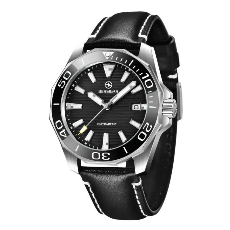 BERSIGAR TIMECRAFT 1668 BLACK STRAP - watches